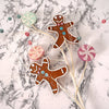 34IN GINGERBREAD SPRAY - Christmas Place