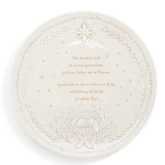 Christmas Journey Giving Plate