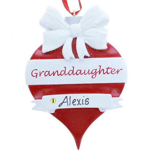 Granddaughter Ornament - Christmas Place
