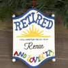 Retired Personalized Ornament