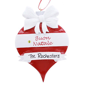 Buon Natale Ornament