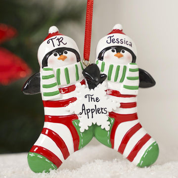 Penguin Stocking Couple