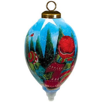 Tis The Season Of Miracles Snowman Ornament