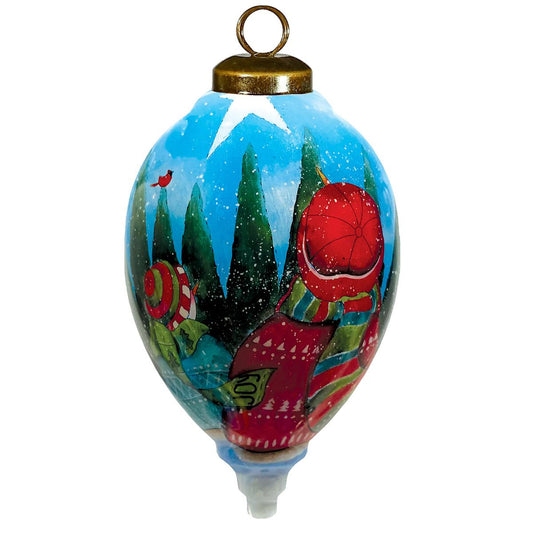 Tis The Season Of Miracles Snowman Ornament