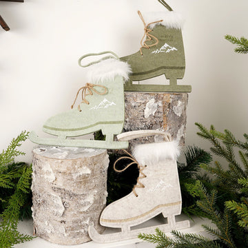 Mountain Figure Skates Ornaments - Christmas Place