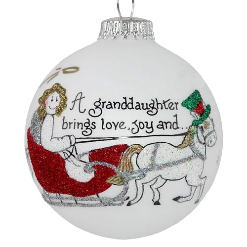 Granddaughter Ornament