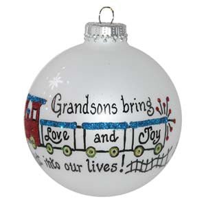 Grandson Hand Painted Ball