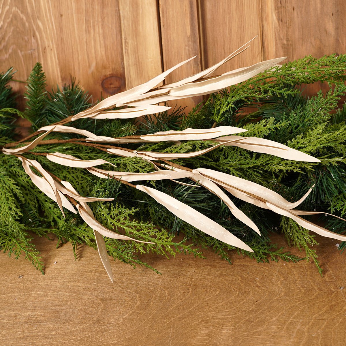 37IN NATURAL EUCALYPTUS SPRAY - Christmas Place