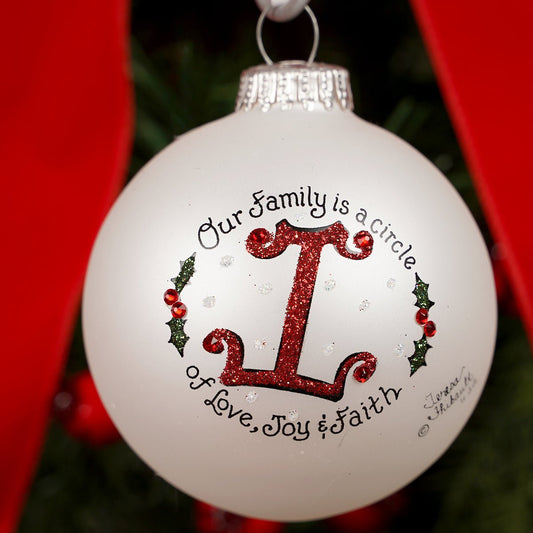 Family is a Circle I Christmas Ornament - Christmas Place