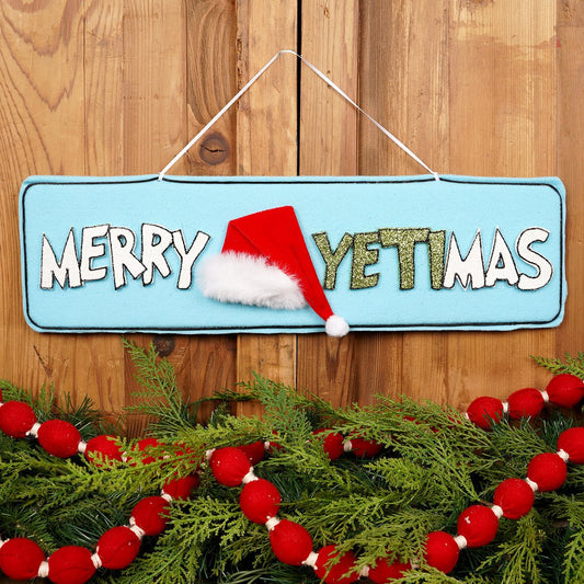21Inch Yeti Sign Ornament