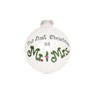 Mr. & Mrs. Our First Christmas Ornament - Christmas Place