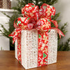 8x8x8Inch White Eyelash Box - Christmas Place