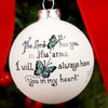 Memorial Butterfly Christmas Ornament - Christmas Place