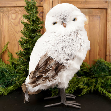 20Inch Grey White Owl