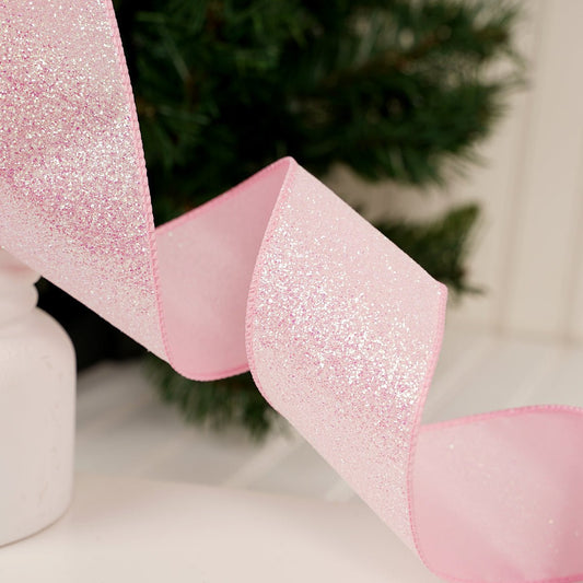 Pink Shimmer Ribbon - Christmas Place