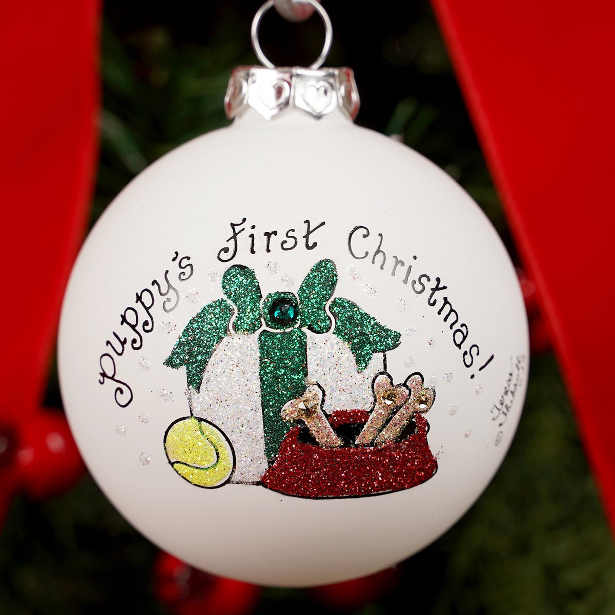 Puppy's First Christmas Ornament - Christmas Place