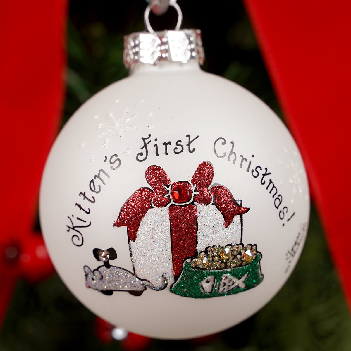 Kitten's First Christmas Ornament - Christmas Place