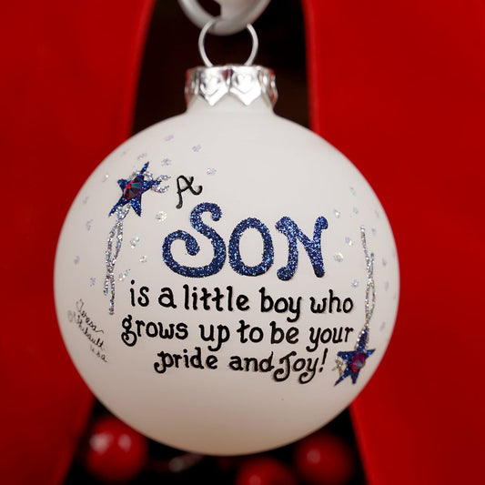 Son Pride Glass Ornament - Christmas Place