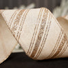 Gold Glitter Stripe Ribbon - Christmas Place