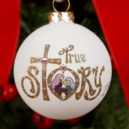 Nativity True Story Christmas Ornament - Christmas Place