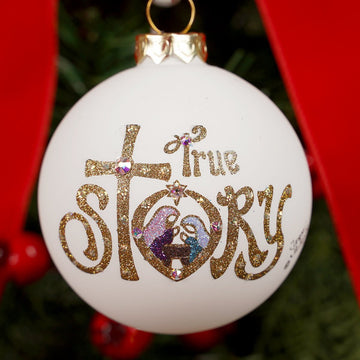 Nativity True Story Christmas Ornament - Christmas Place