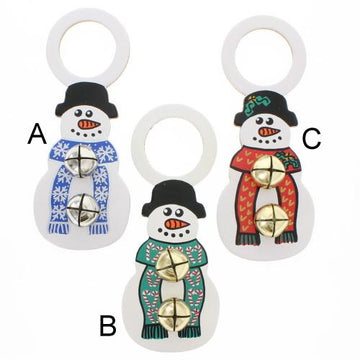 Snowman Doorknob Bell