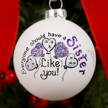 A Sister Like You Christmas Ornament - Christmas Place