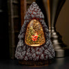 LED Santa In Tree Water Lantern - Christmas Place