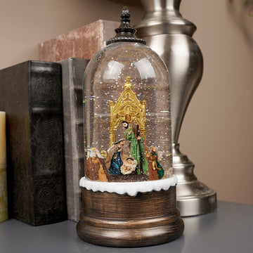 LED Holy Family Water Lantern - Christmas Place