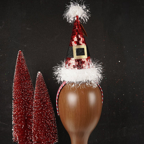 Santa Hat Headband - Christmas Place