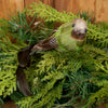 Green Natural Bird Clip Ornament