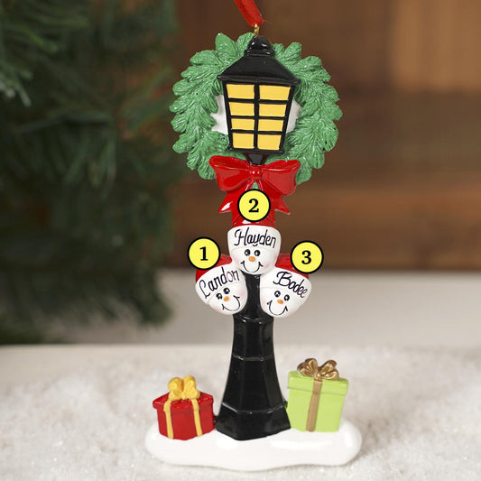 Street Light Family Of 3