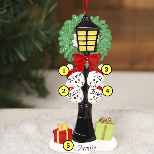 Street Light Family Of 4