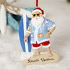 Surfing Santa
