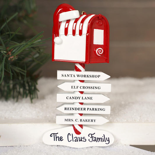 Mailbox Sign Ornament