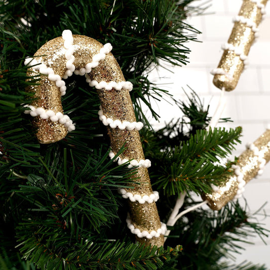 Christmas Tree Christmas Platinum Candy Cane Spray - Christmas Place