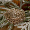 Set of 4 Christmas Tree Natural Platinum Nests - Christmas Place
