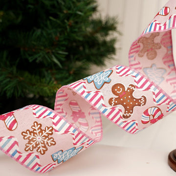 2.5IN RED PINK BLUE CANDY (10) - Christmas Place