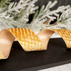 2.5Inch Gold Velvet Diamond Ribbon