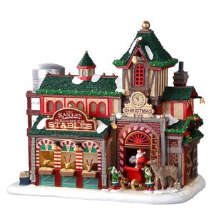Santa Reindeer Stables - Christmas Place