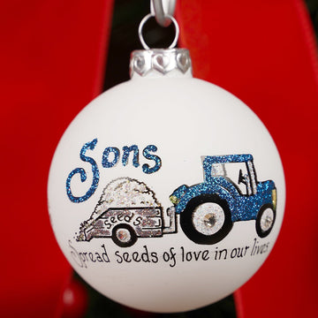 Sons Spread Seeds of Love Ornament - Christmas Place