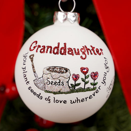 Granddaughter Seeds of Love Ornament