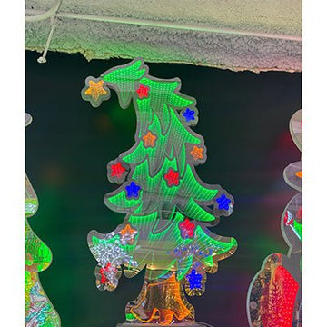 47.25IN LED INFINITY BENDED TREE - Christmas Place