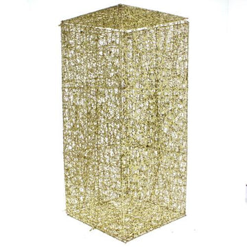 Gold Mesh Box 18x8x8