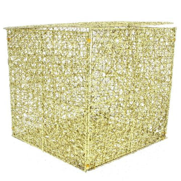 Gold Mesh Box 8x8x8