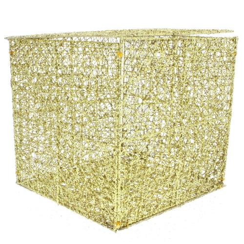 Gold Mesh Box 8x8x8