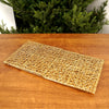 8x8x8Inch Gold Mesh Box - Christmas Place