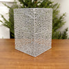 12x8x8Inch Silver Mesh Box - Christmas Place