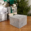 4x6x6Inch Silver Mesh Box - Christmas Place