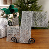 4x6x6Inch Silver Mesh Box - Christmas Place